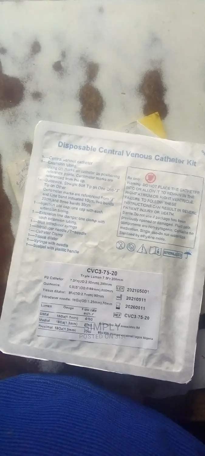 Central Venous Catheter Kit