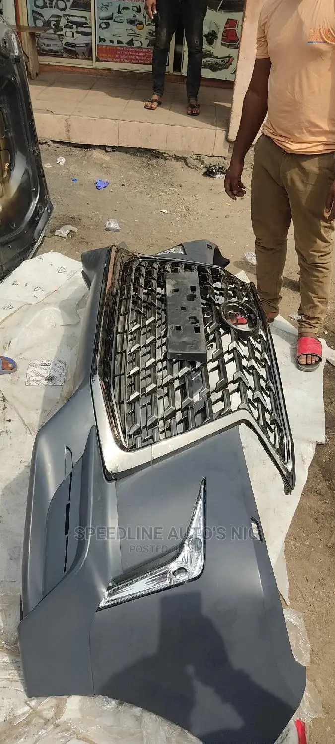Complete Front Bumper Lexus Lx570 2021 Model Original