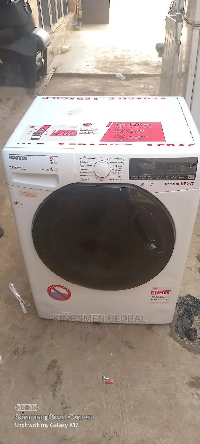 9kg/1400 Hoover Dynamic Next Washing Machine Wi-Fi Enabled