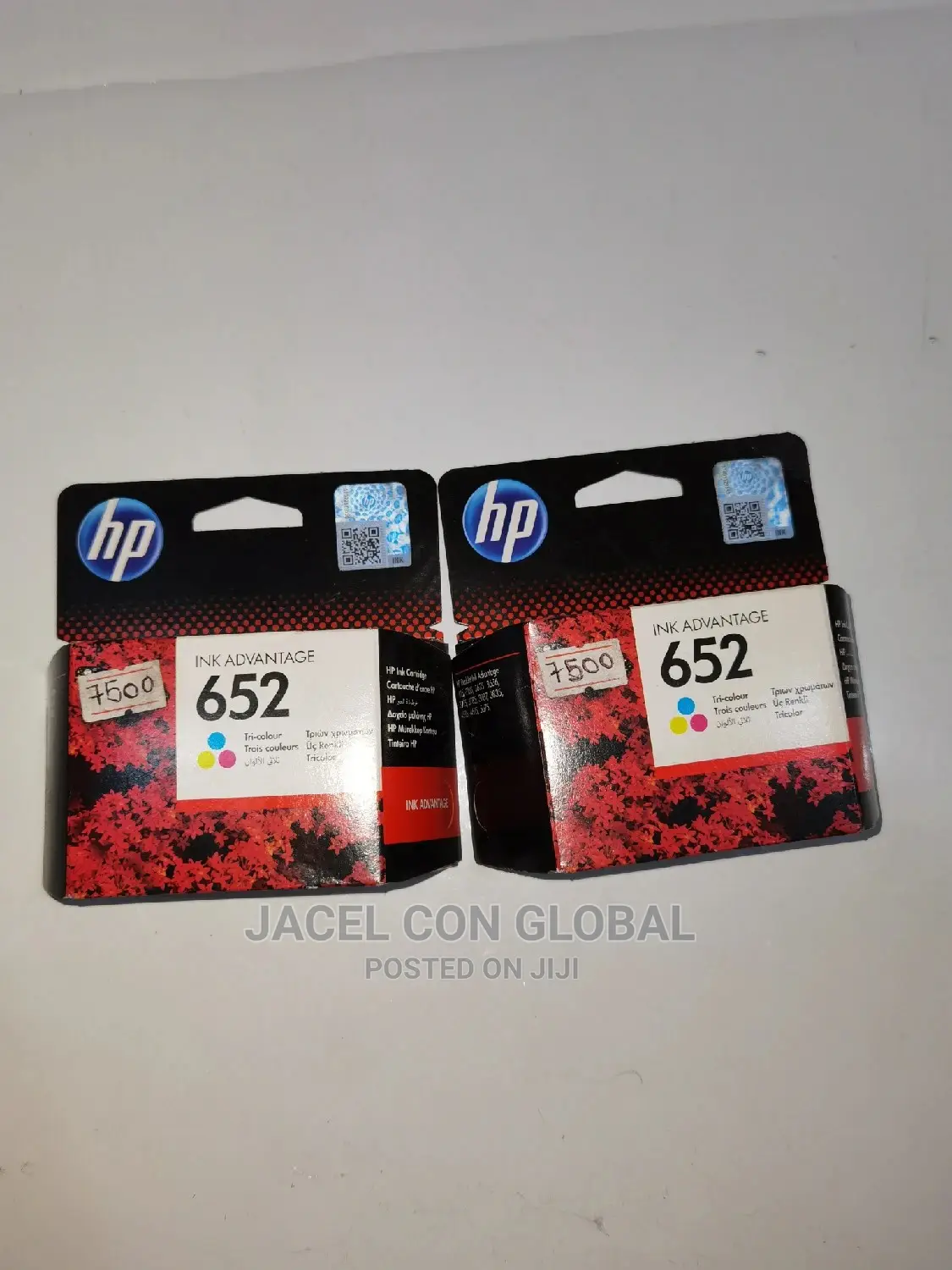 652 Hp Ink in Black and Color