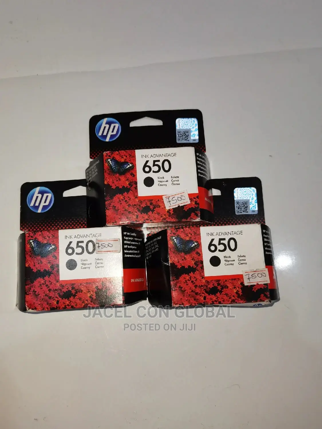 650 Hp Ink in Black and Color