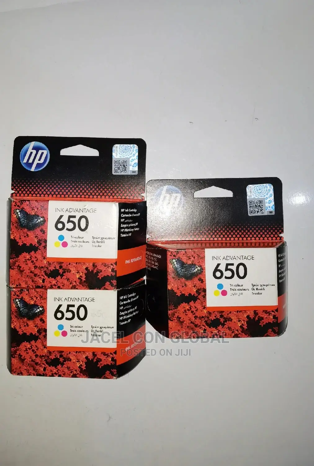 650 Hp Ink in Black and Color