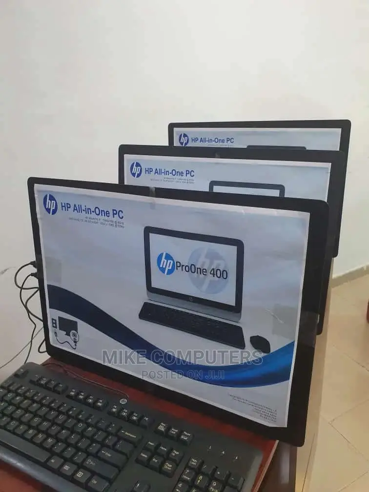 New Desktop Computer HP ProOne 400 G3 8GB Intel Core I5 HDD 500GB