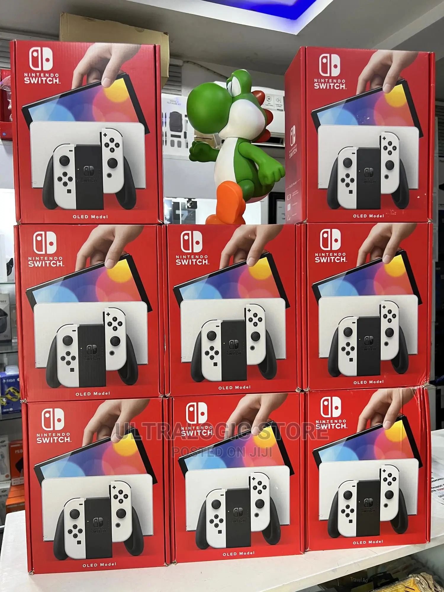 New Nintendo Switch Oled Model W/ White Joy-Con Console