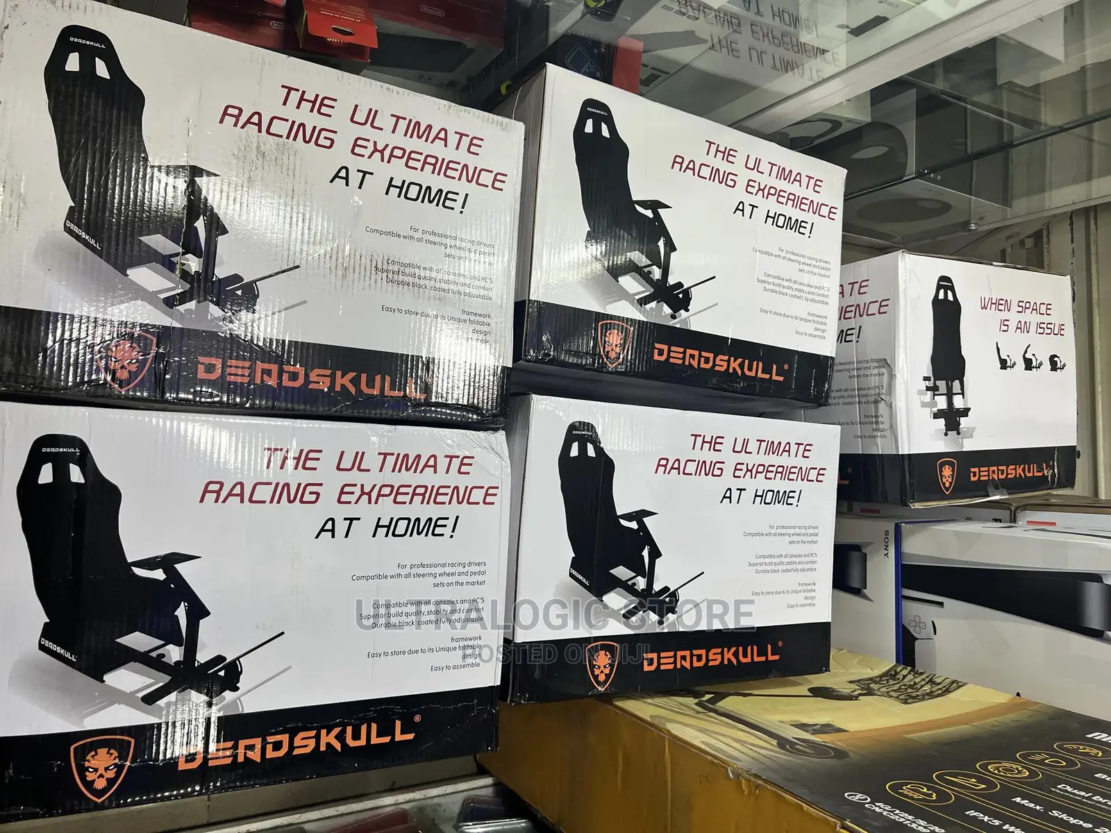 New Deadskull Driving Gaming Chair Logitech G29 G923