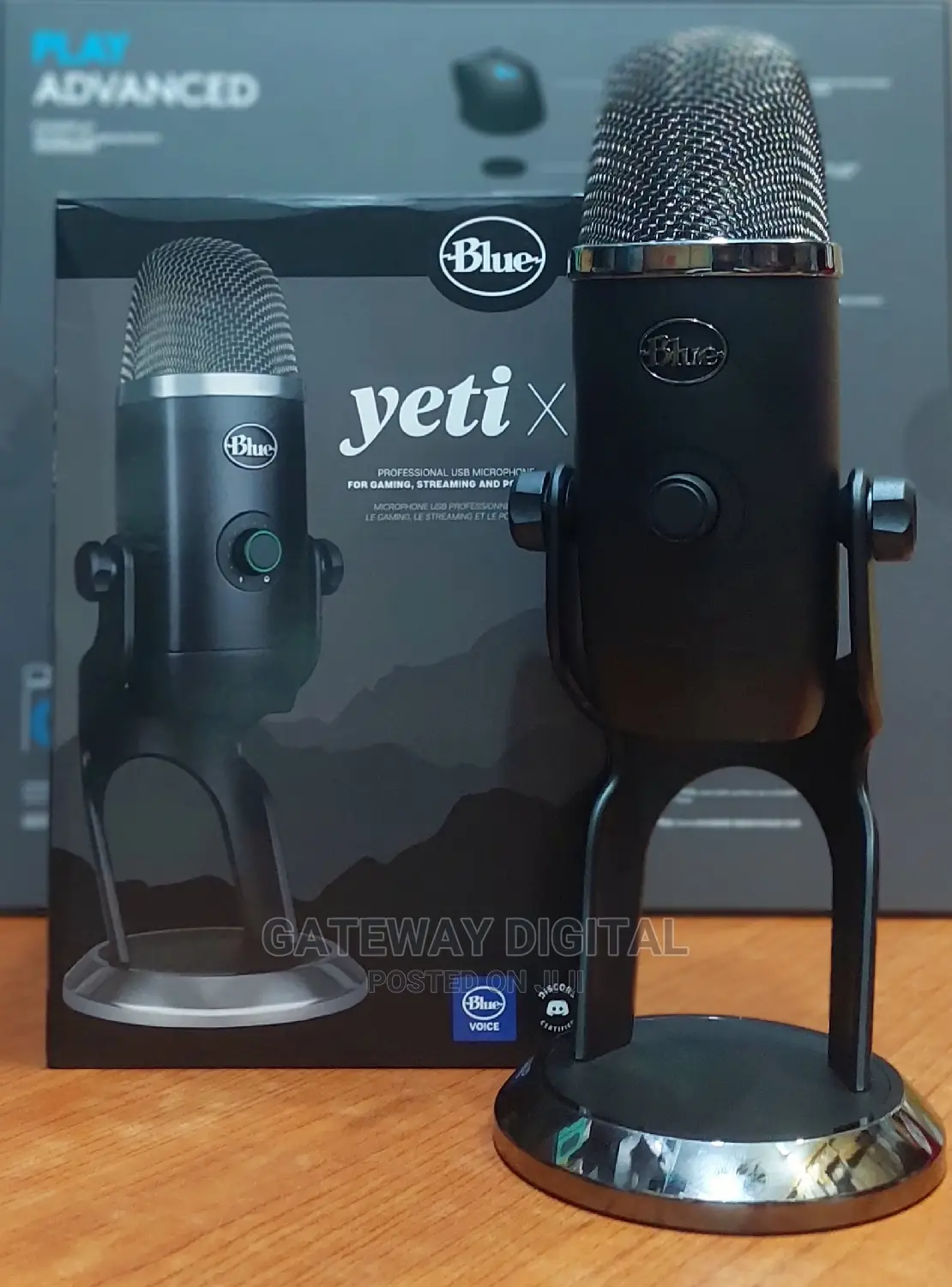 Blue Yeti X Professional Condenser Usb Microphone