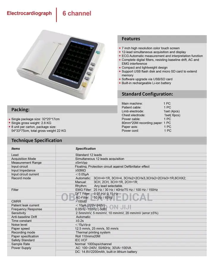Medical ECG Machine