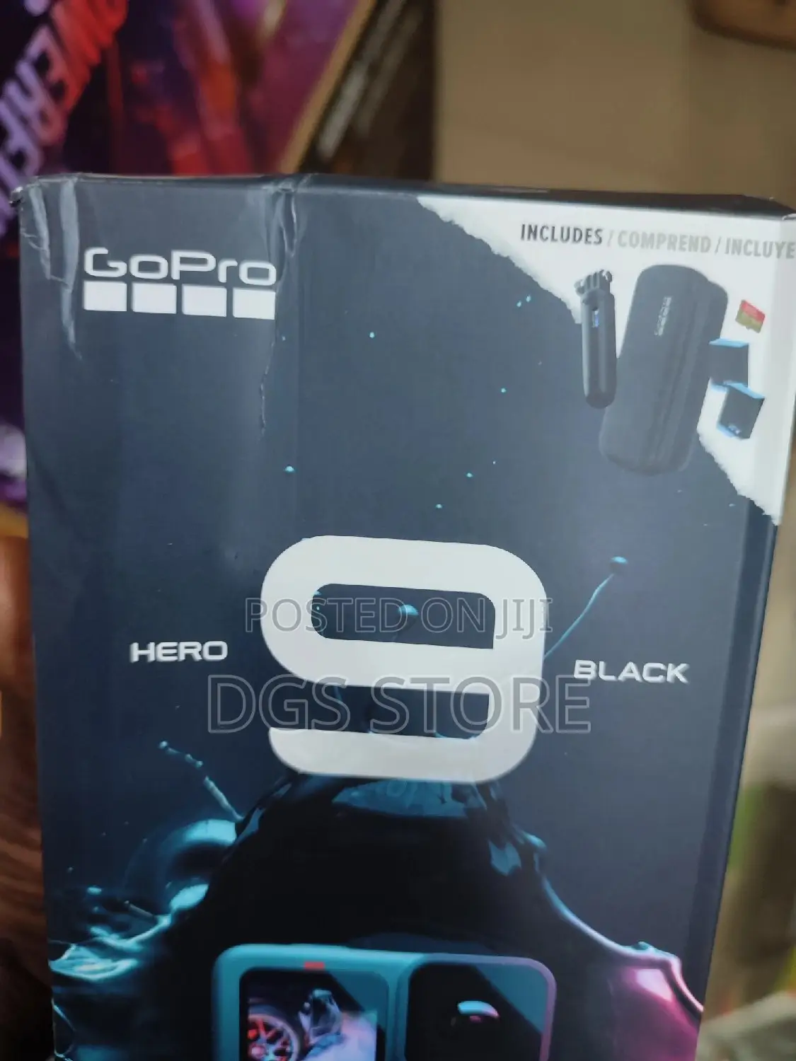 Gopro Hero 9 Includs With Extra Battery Memory Card 64gb
