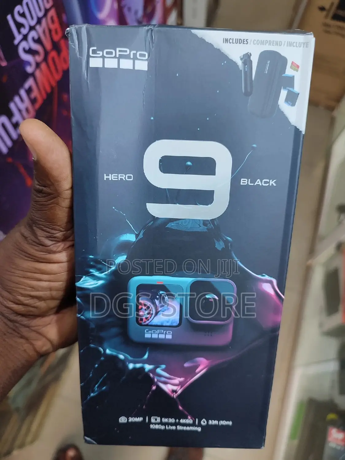 Gopro Hero 9 Includs With Extra Battery Memory Card 64gb