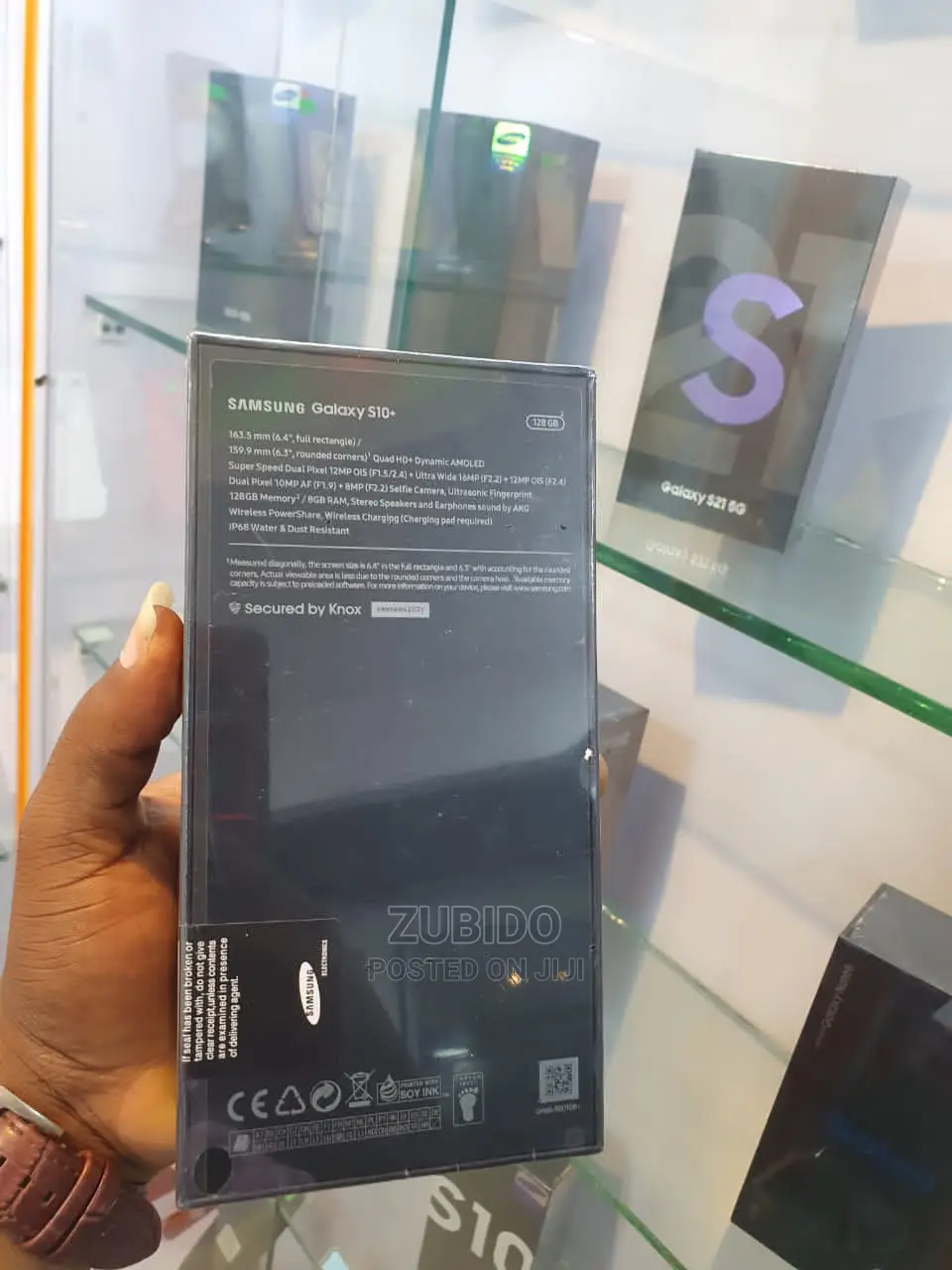 New Samsung Galaxy S10 Plus 128 GB Black
