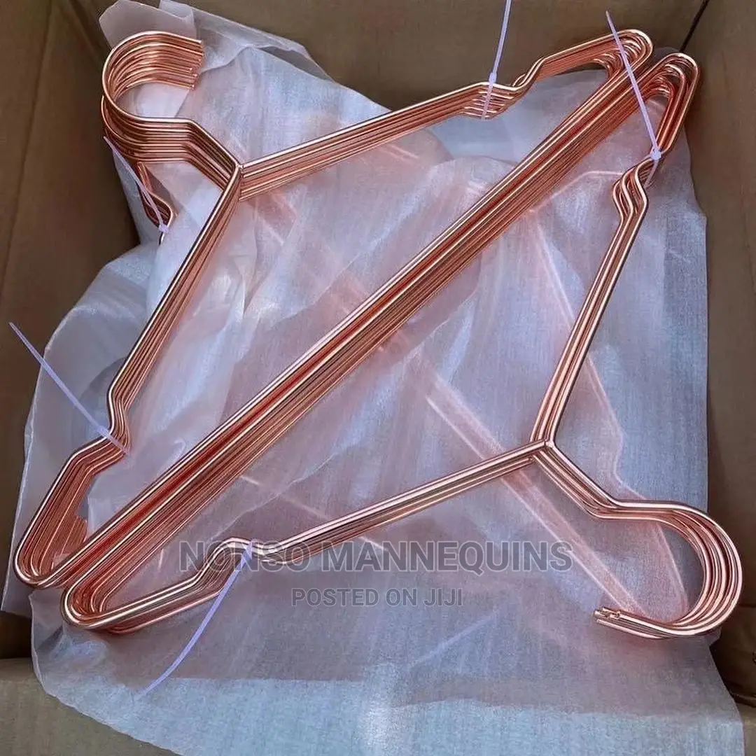 Gold Rose Gold Luxury Clothes Hangers