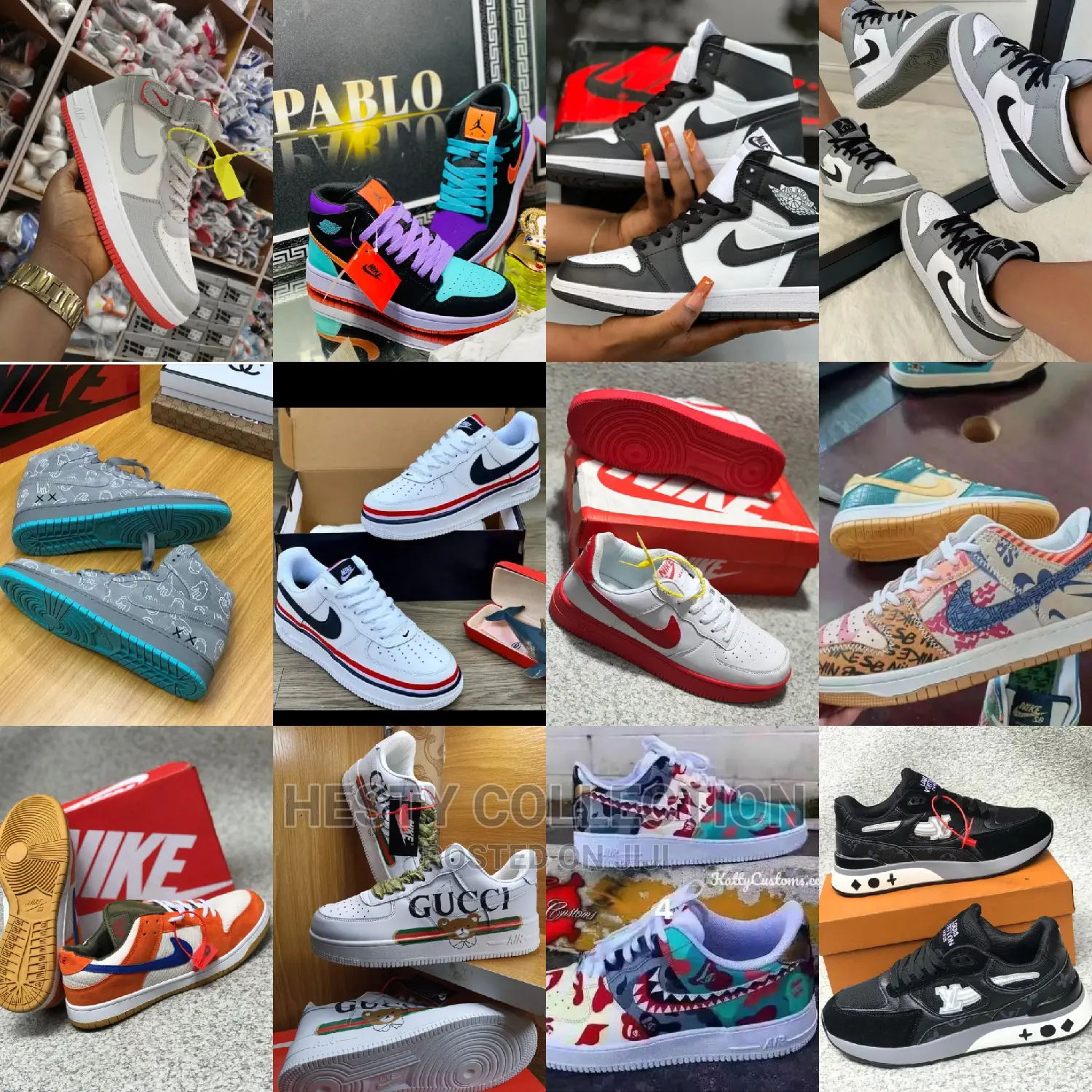 Designer Sneakers: Nike Louis Vuitton Adidas Jordan