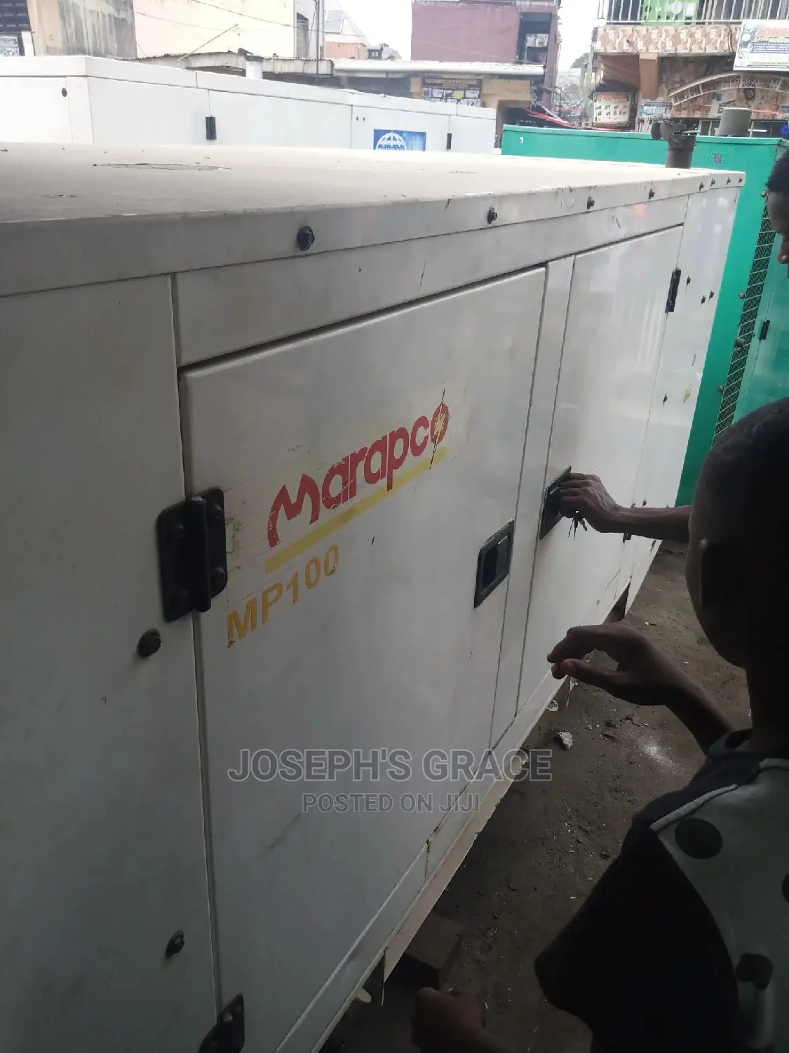 100kva (Eco Plus) Sound Proof Generator. Uk Used.