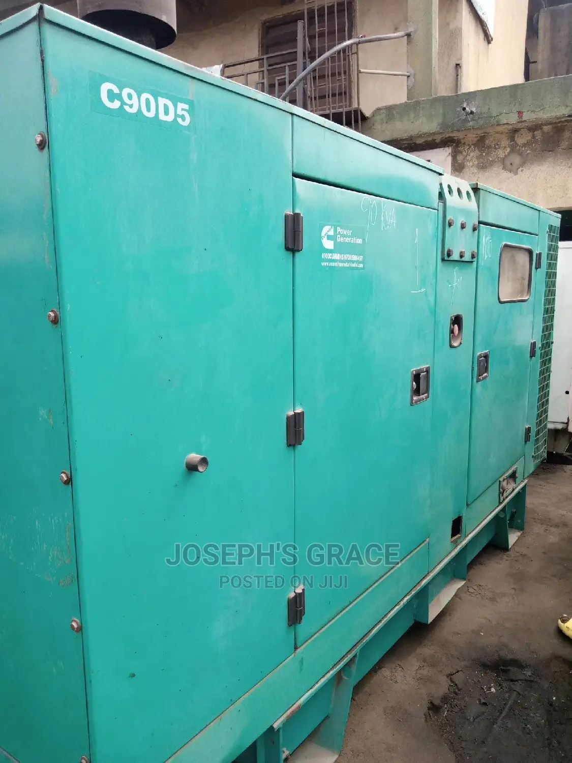 100kva Power Generator ( Cummins) Sound Proof Generator.