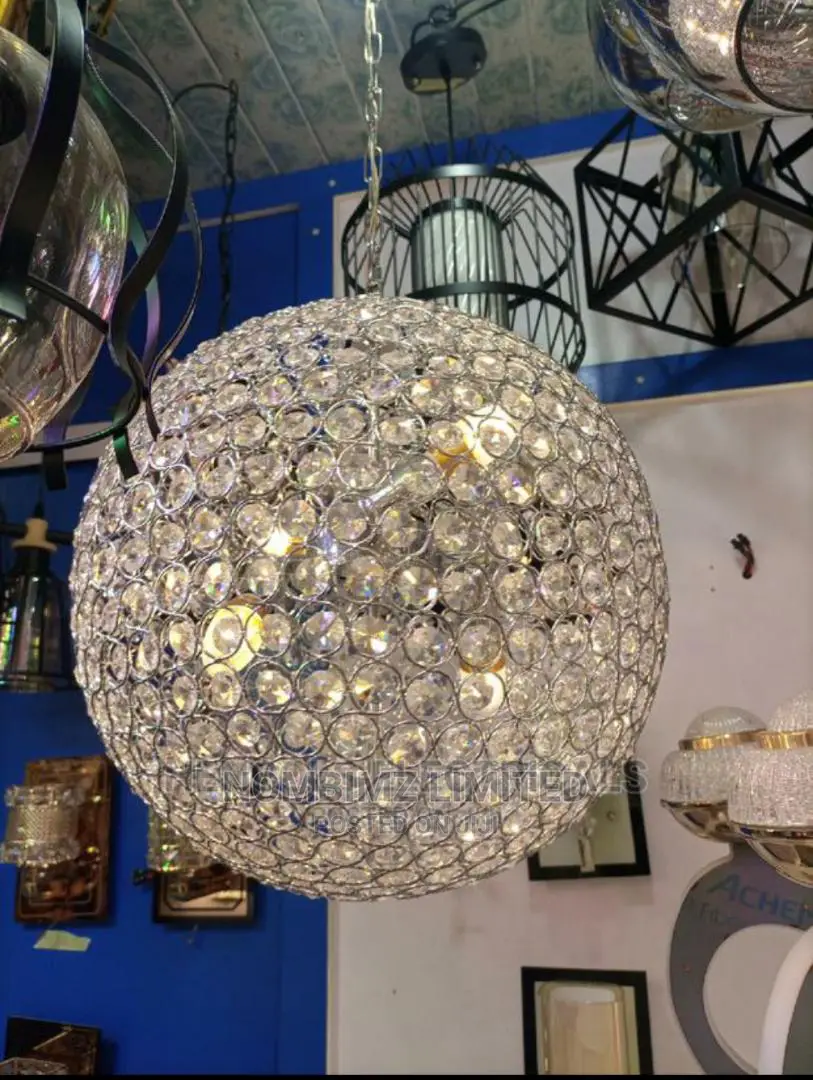 Round Crystal Chandelier by 600 Size