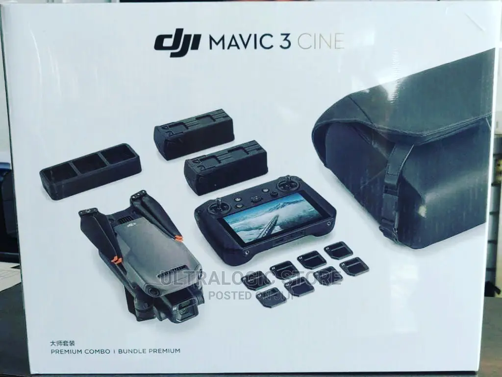 New DJI Mavic 3 PRO Cine Premium Fly More Combo Drone RC Pro