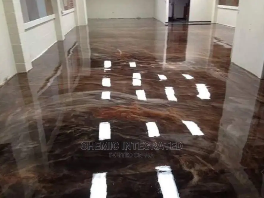 Metallic Epoxy Job We Delivered to a Client