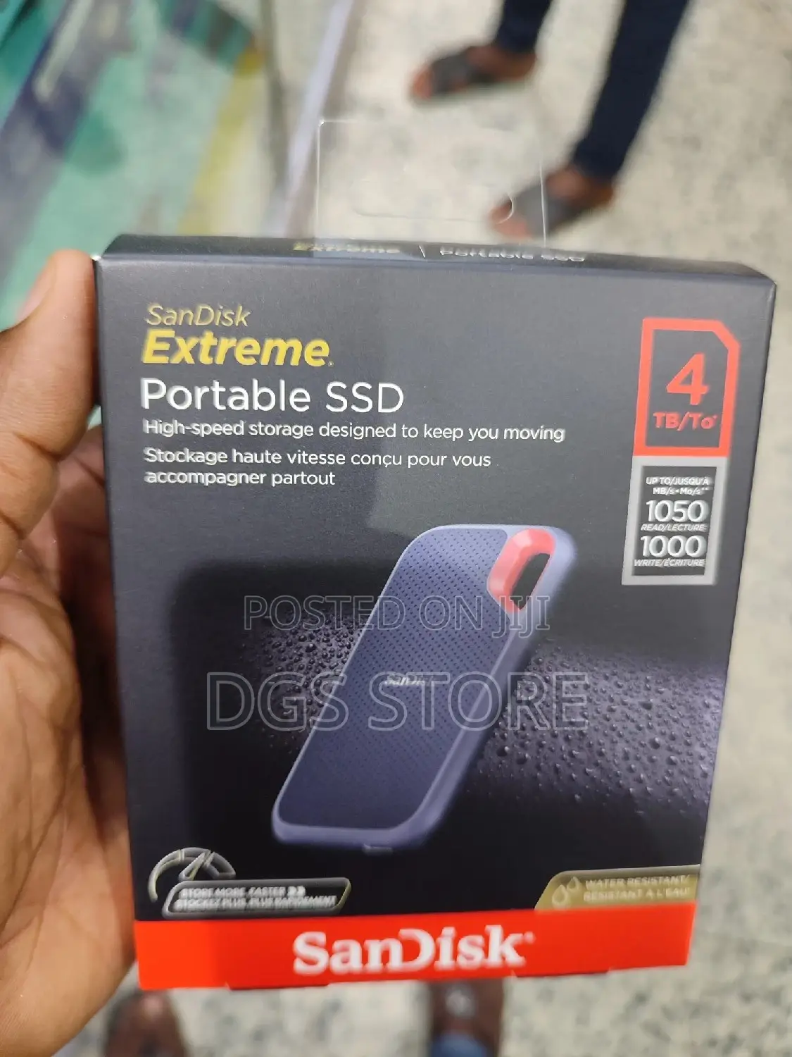 Sandisk Extreme SSD 4tb 1050mbs