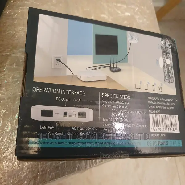 Marsriva Mini DC Ups 10000mah 18w Kp2