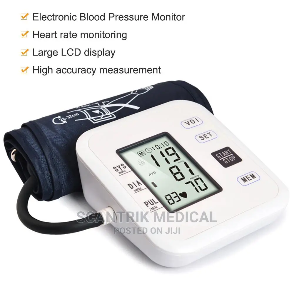 Digital Blood Pressure Monitor Upper Arm