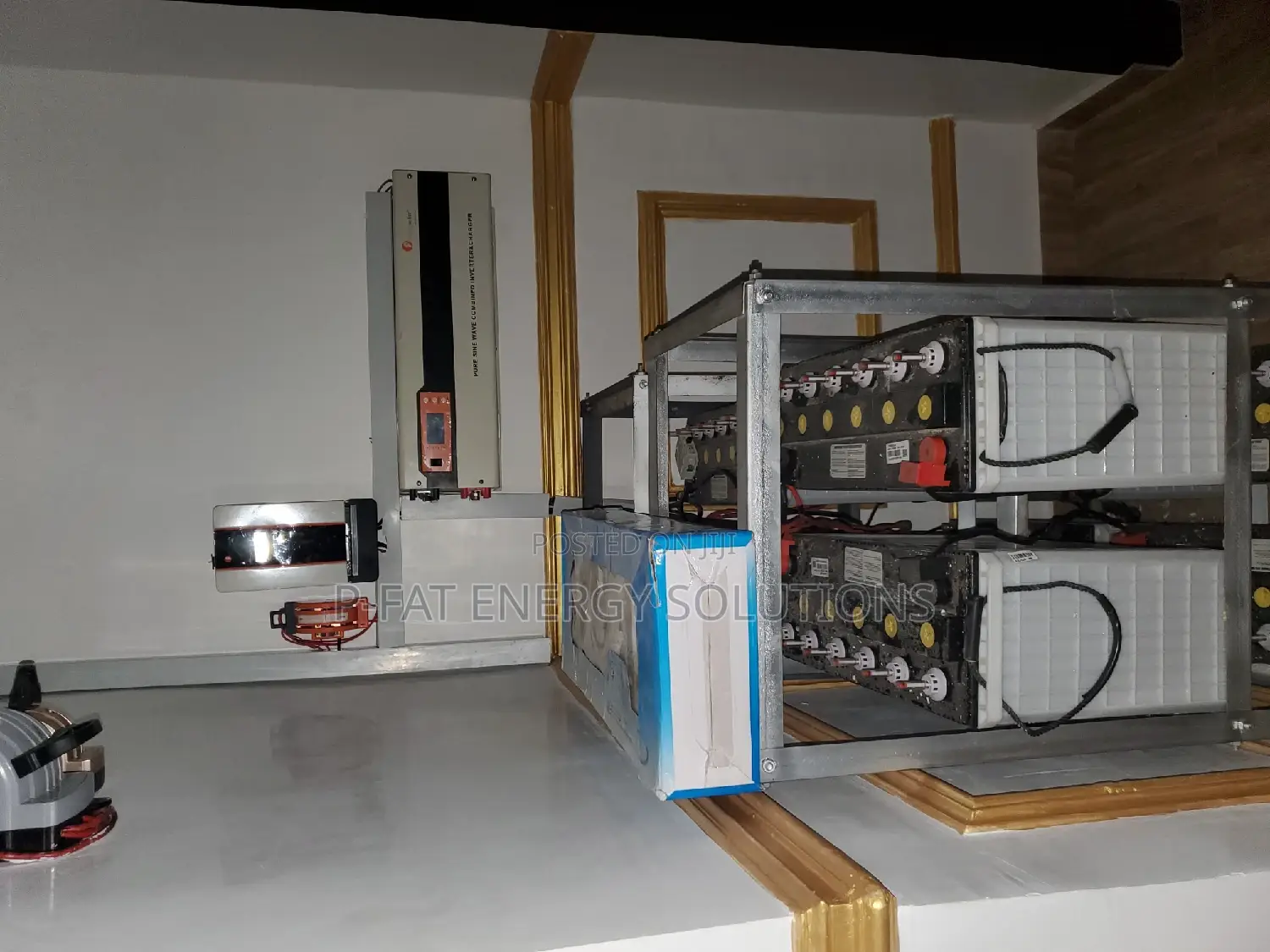 7.5kva, 8batteries, 24 Panels Car Park Solar Systems