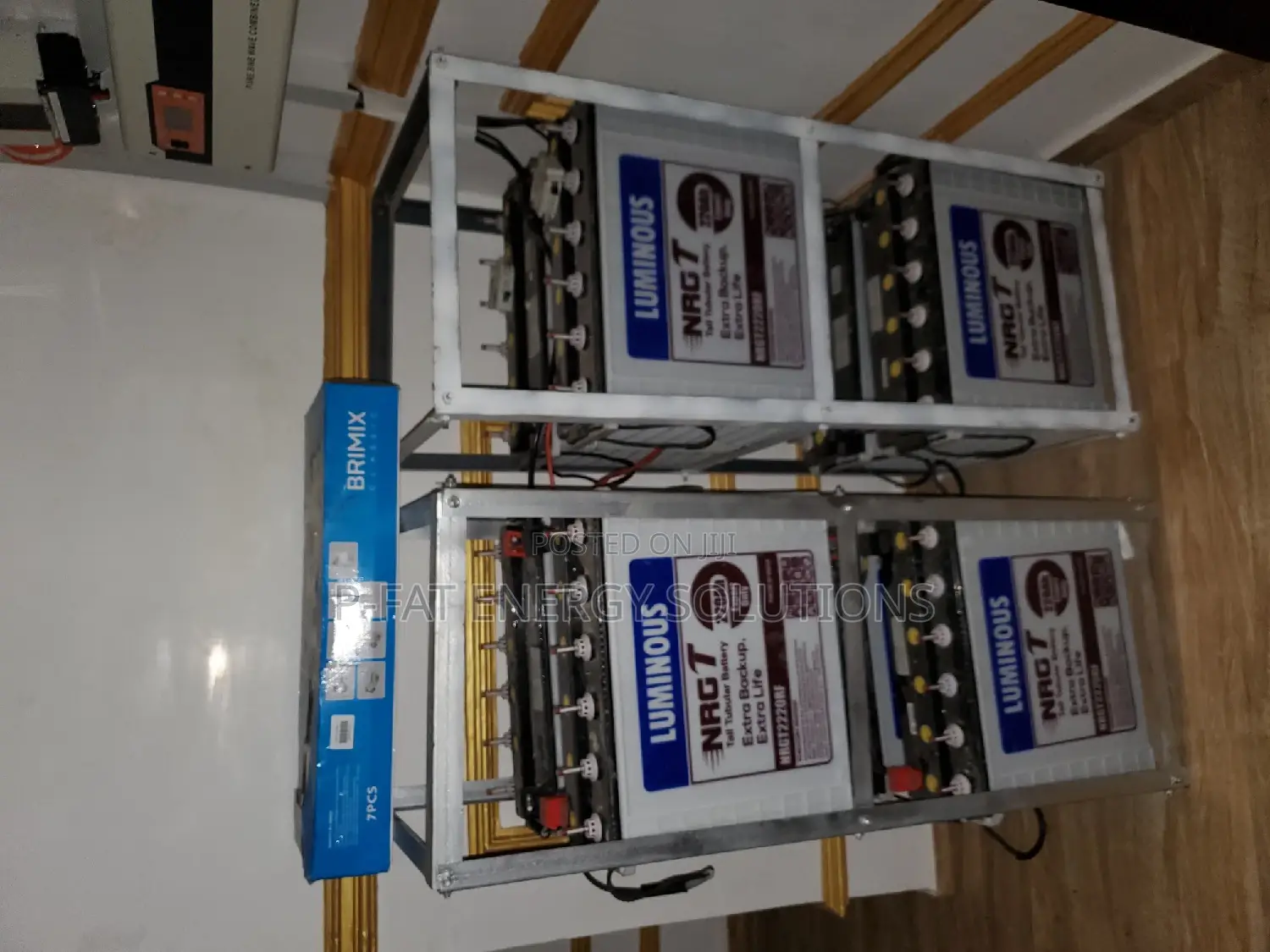 7.5kva, 8batteries, 24 Panels Car Park Solar Systems