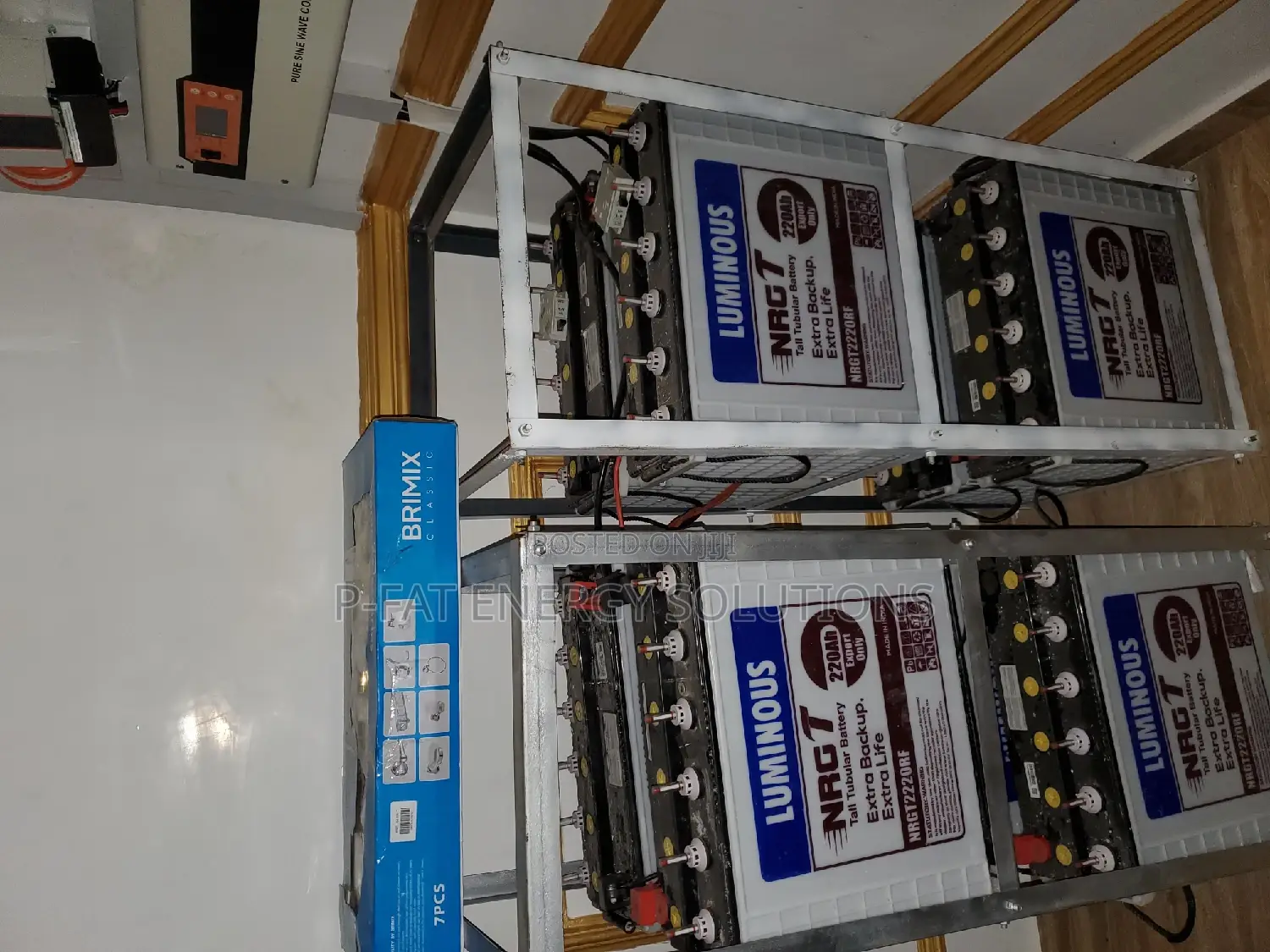 7.5kva, 8batteries, 24 Panels Car Park Solar Systems