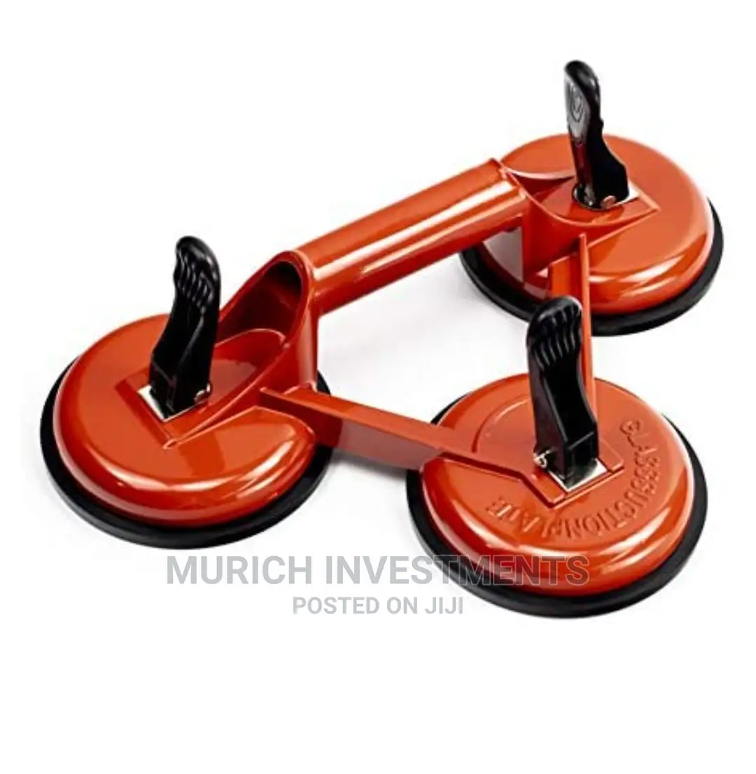 145kg 3 Suction Cup Triple Pad Sucker Plate Glass Lifter