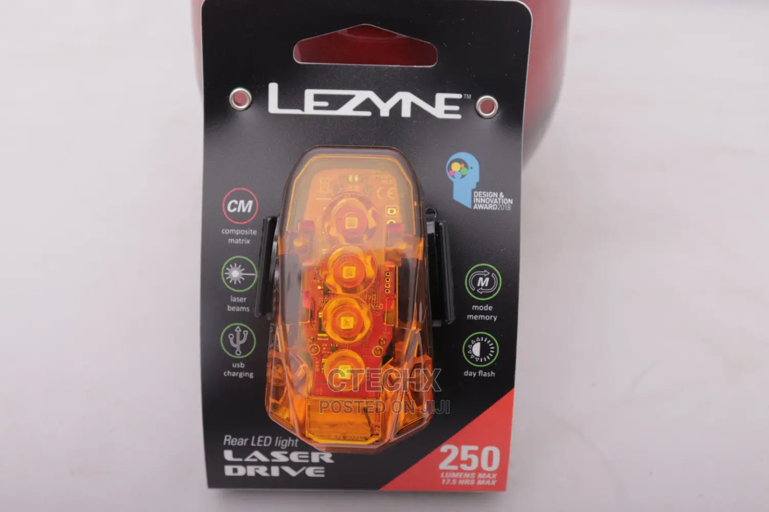 Lezyne Laser Drive LED Bicycle Tail Light Rear Cycling Light
