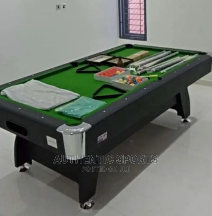 8ft Snooker With 6sticts,Cover,Hanger, Scoreboard,2set Balls