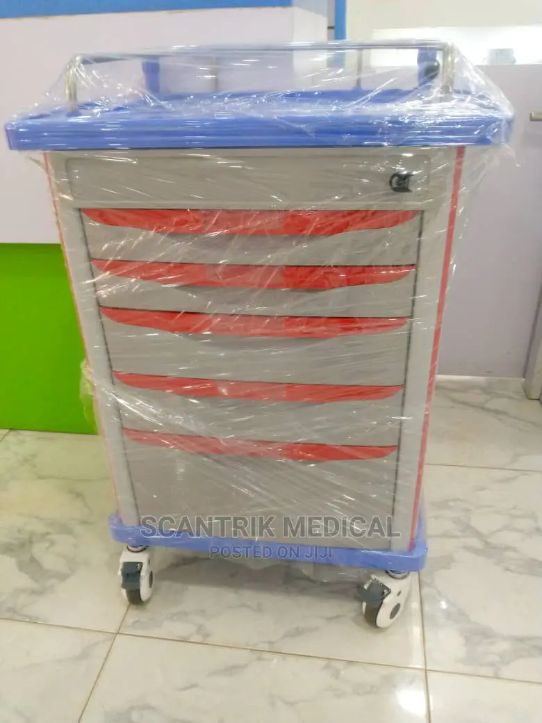 Medical Medicine Emergency Cart Nursing Trolley