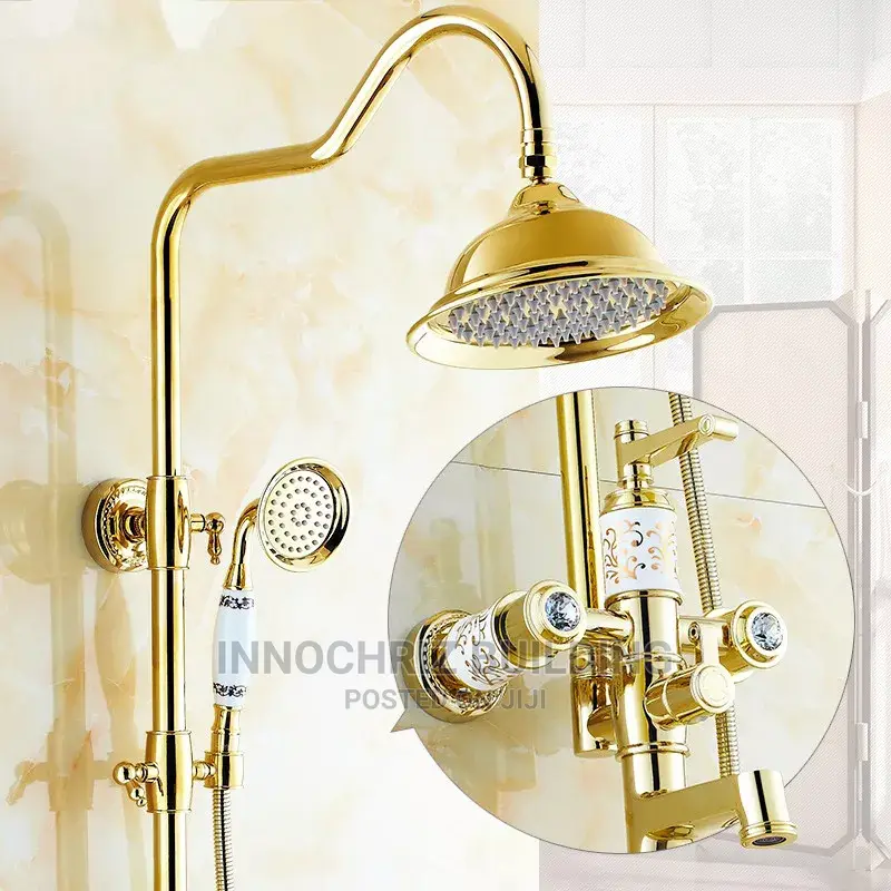 Executive Gold Shower Mixer