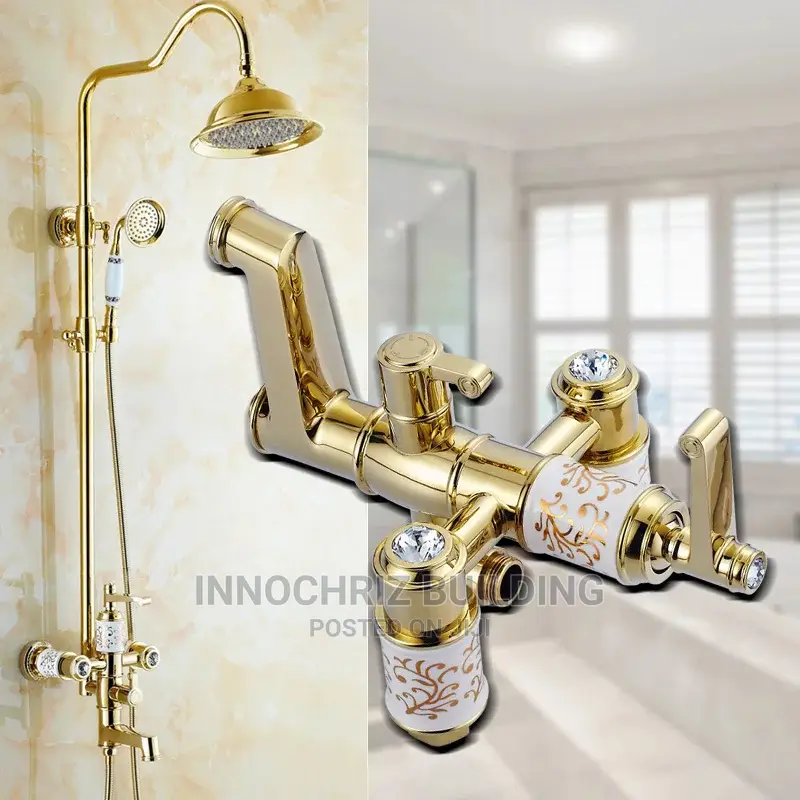 Executive Gold Shower Mixer