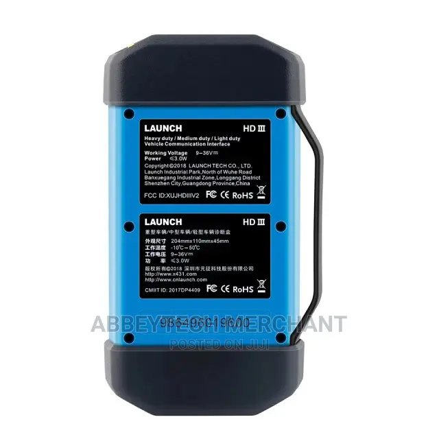 Launch X431 HD III 24V Truck Full System Diagnostic Tool