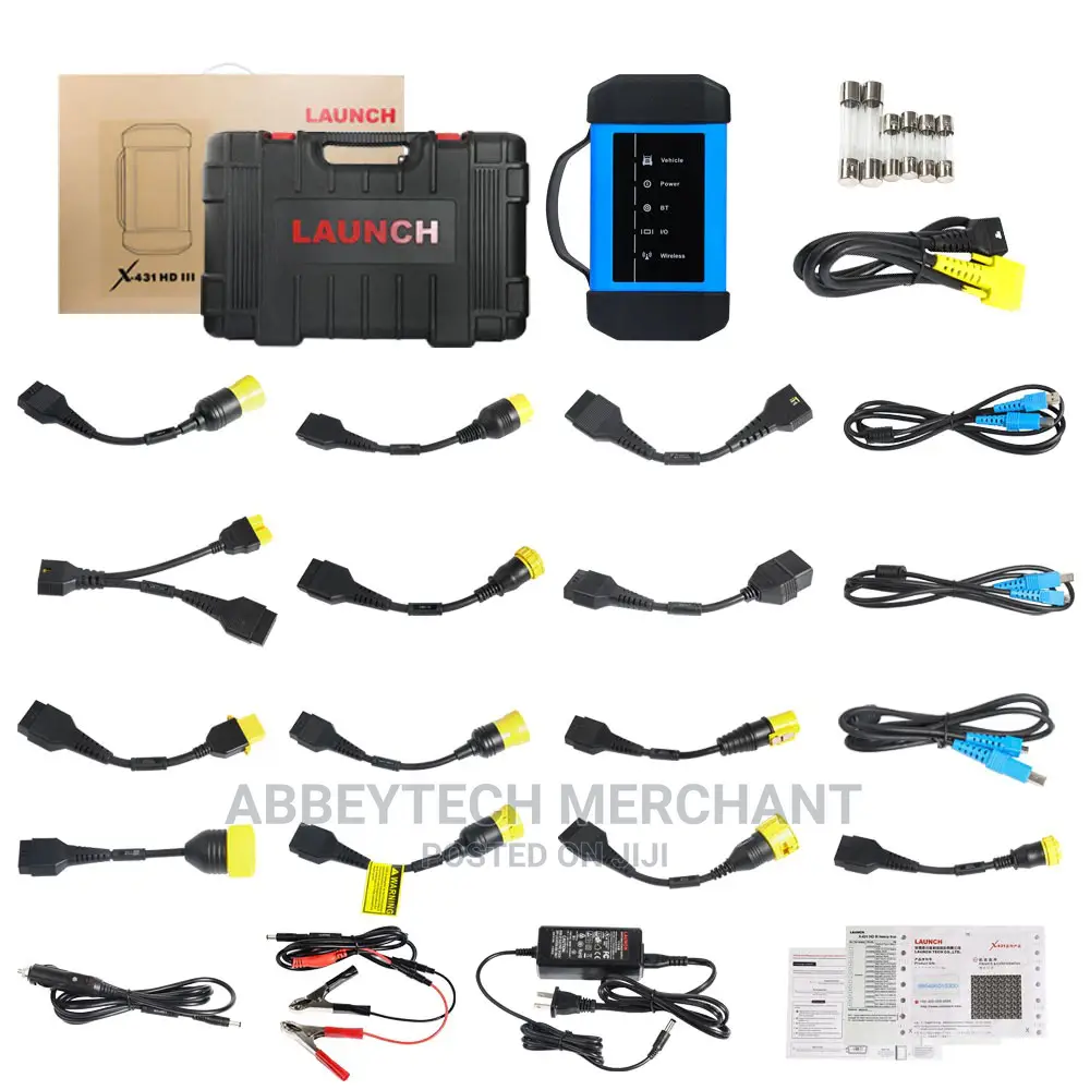 Launch X431 HD III 24V Truck Full System Diagnostic Tool