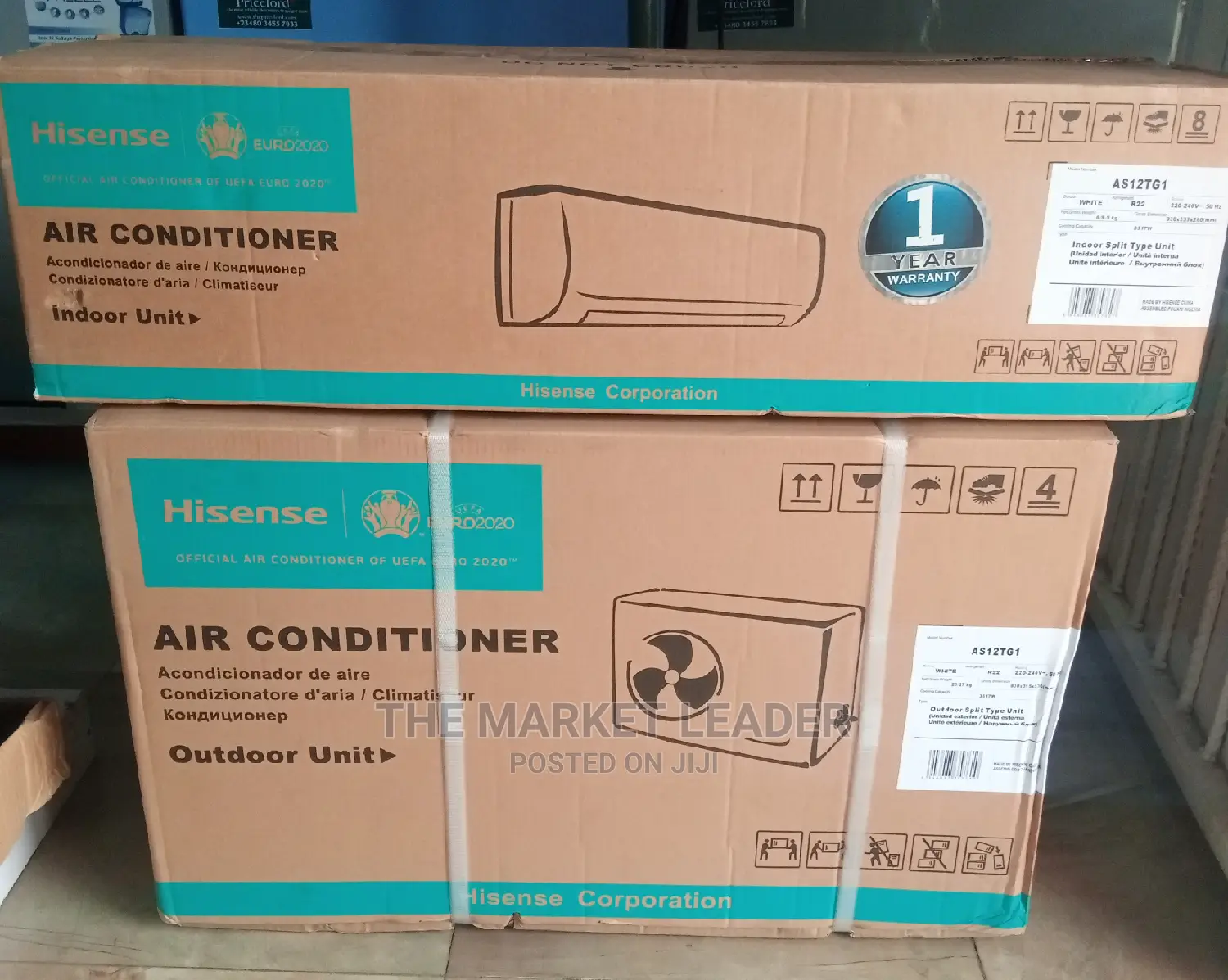 Hisense 1.5hp Standard Split Air Conditioner Copper White