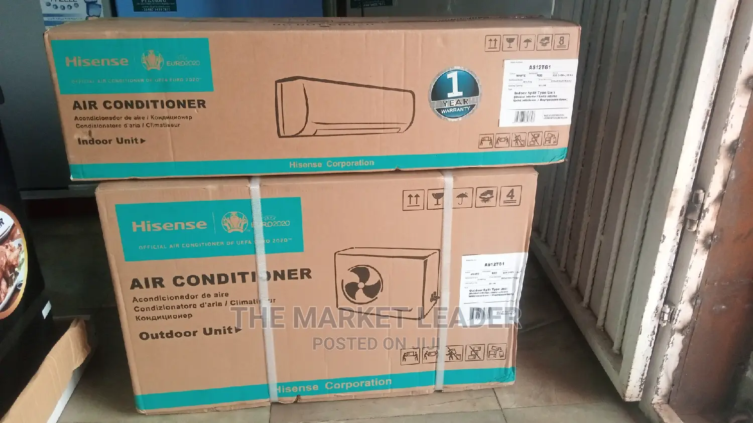 Hisense 1.5hp Standard Split Air Conditioner Copper White