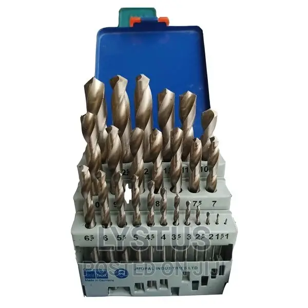 25 Piece 1-13mm X 0.5MM HSS Drill Set DIN 338