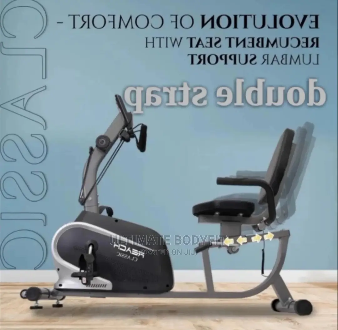 Brand New Recumbent Bike With Resistance Rope