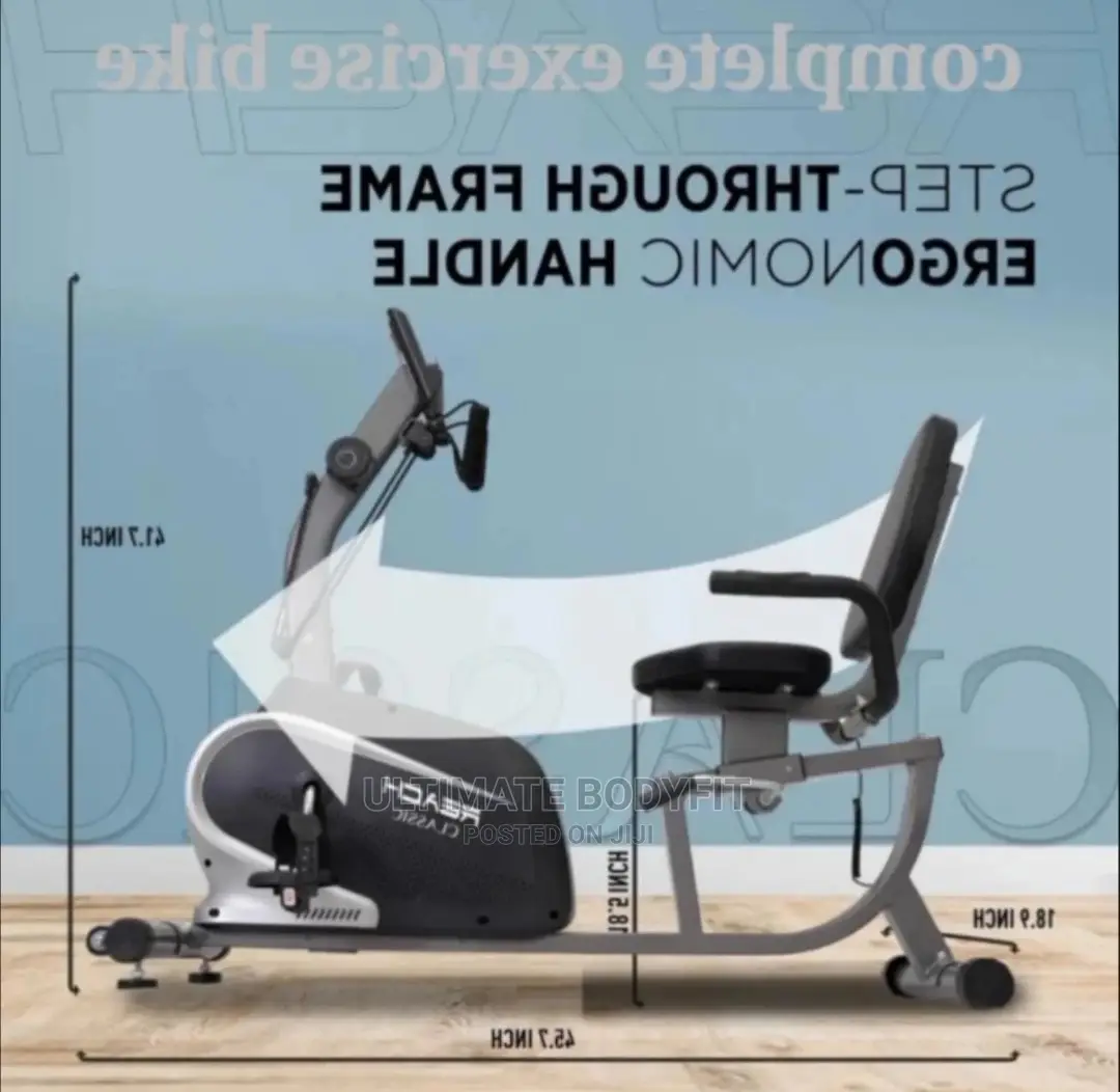 Brand New Recumbent Bike With Resistance Rope