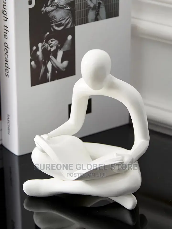 Nordic Home Decoration Abstract Thinker Statue