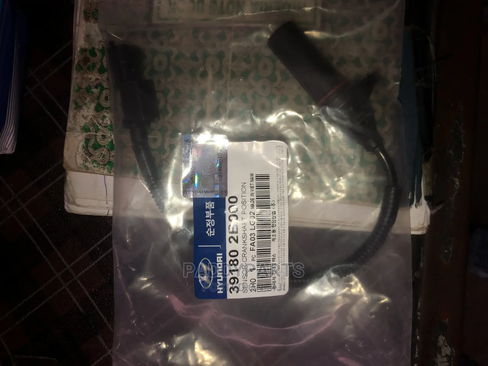 Hyundai Kia Crankshaft Sensor