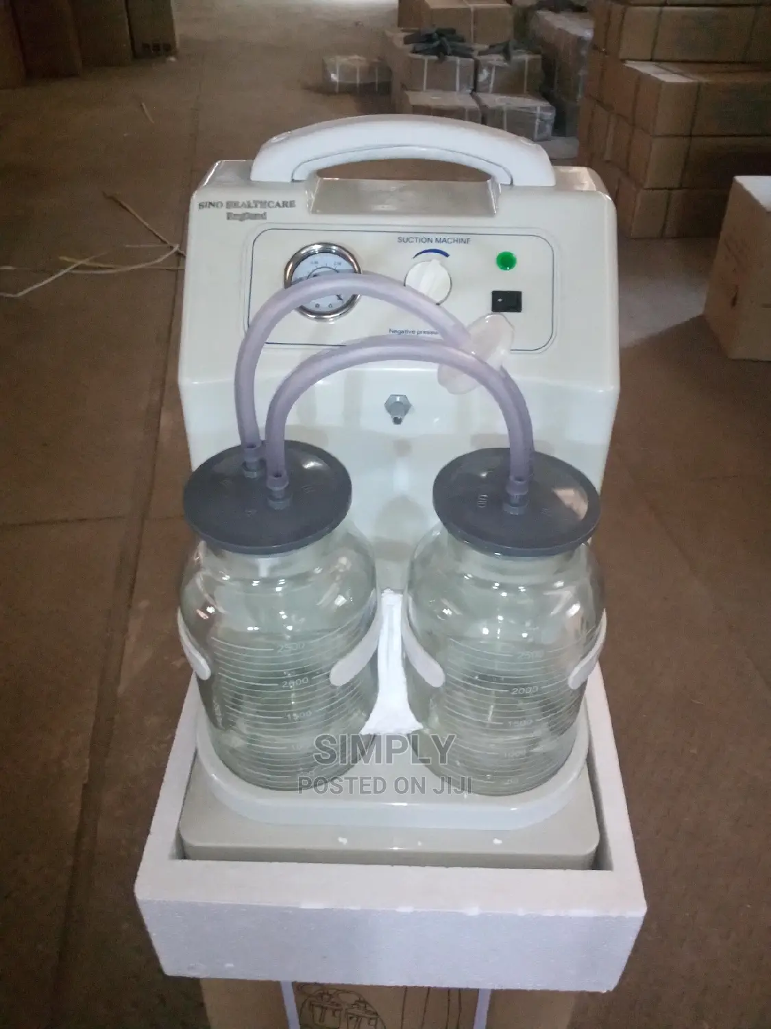 Suction Manchine Double Bottle