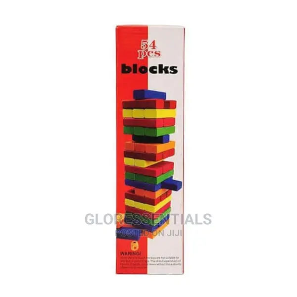 Jenga (Coloured) Colour Jenga