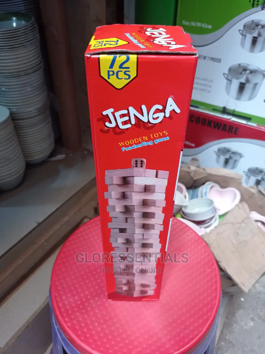 Jenga Game (Big) 72 Pieces