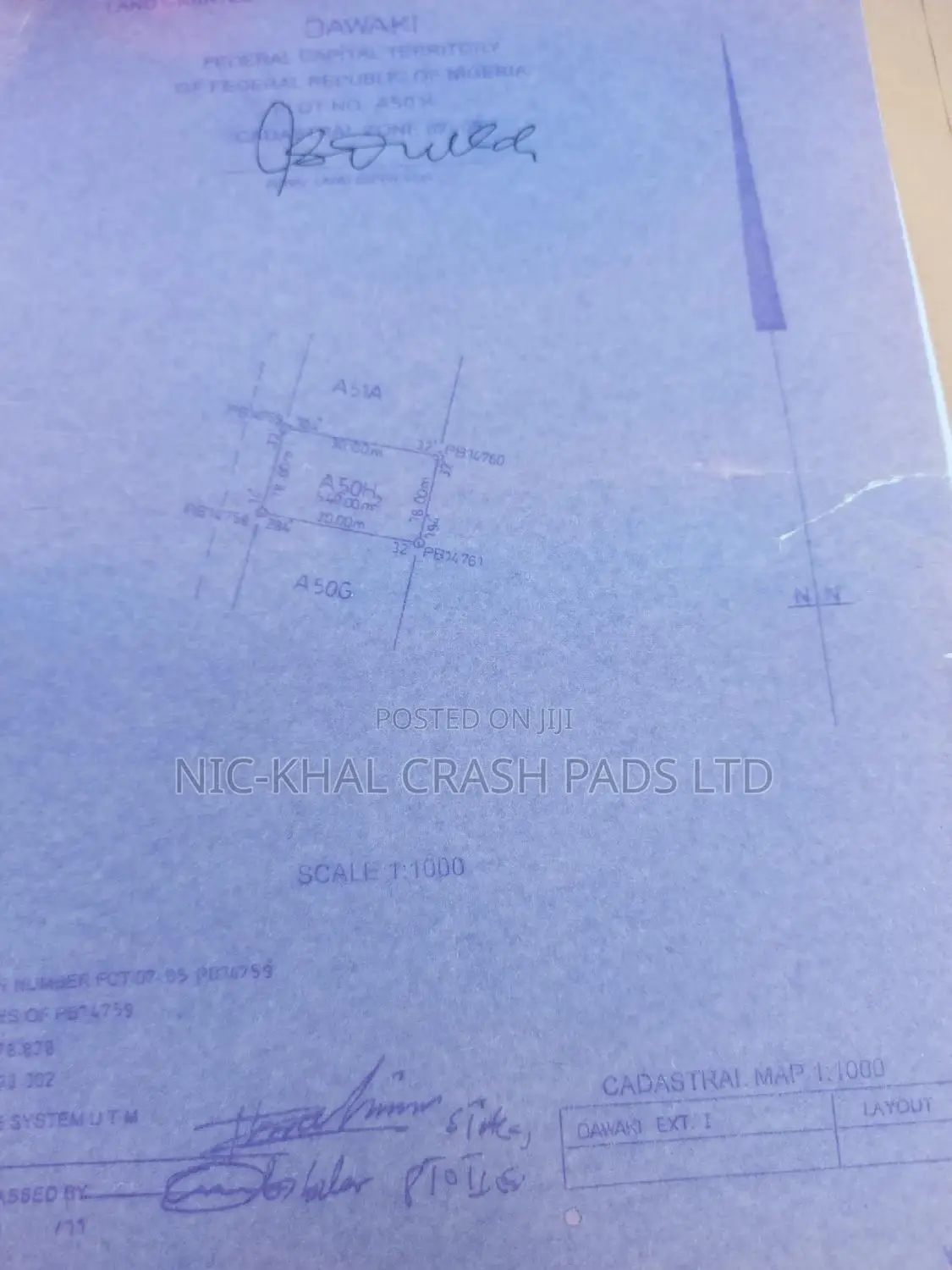 Suitable Plot of Land for Sale in Dawaki