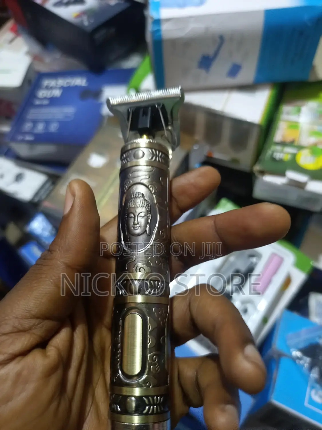 Rechargeable Gold Hair Clipper