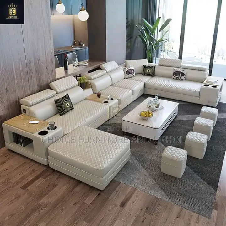 Sofa Set of Chair Corner Unity, Plus Centre Table