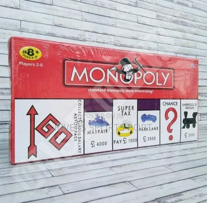 Monopoly Board Game for Kids and Adult