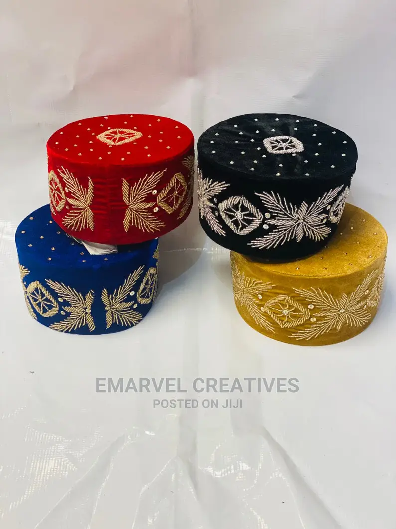 Igbo Cultural Attire Igbo Ozo Cap, African Men's Wedding
